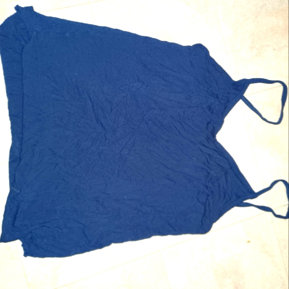 Blue cami